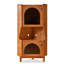 Armoire de coin en bois massif Cerise-1649973985