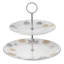 Winter Crystal Bone China Tiered Stand