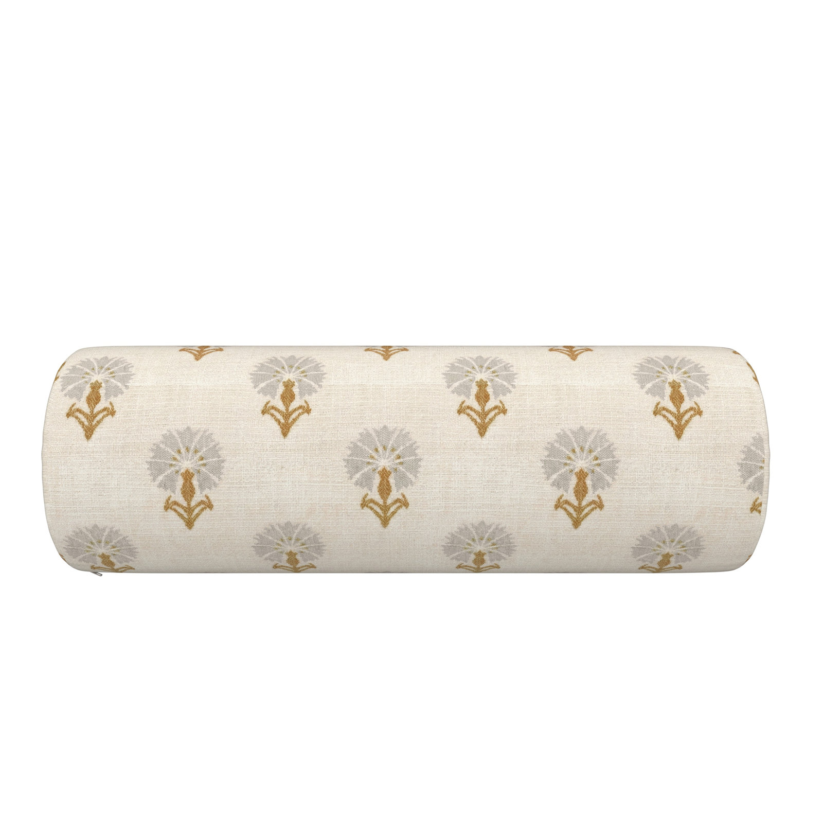 Amala Outdoor/Indoor Bolster Pillow, Mira Seasalt