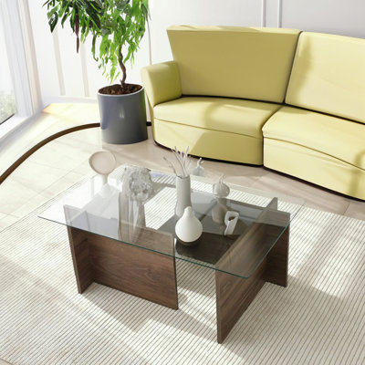 Kedzior Abstract Coffee Table by Ivy Bronx