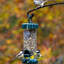 Brome Tube Solution 100 Backyard Bird Feeder, 1.7lb Capacity, 2 Feeding Ports