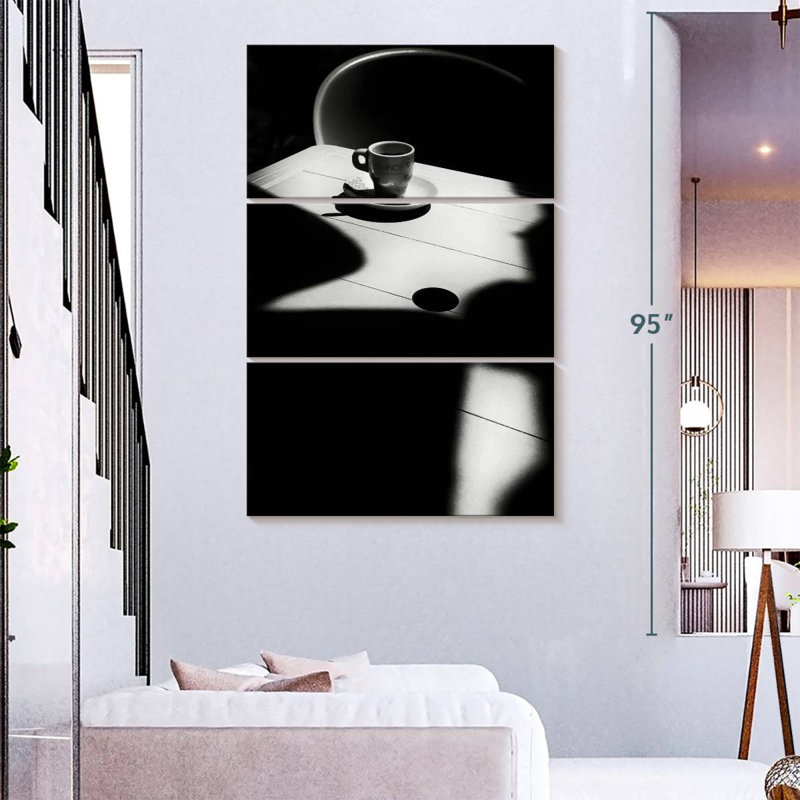 Yarlin BW Coffee Time, H 74 po x l 48 po