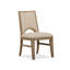 Table de salle à manger extensible à tréteaux avec 6 chaises d'appoint et 2 chaises-1924683631