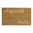 Galindo Non-Slip Outdoor Doormat