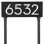 Floating 1-Line Lawn Address Sign-1104510668-1104506915-1104502793