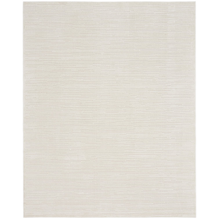 Ebern Designs Prasun Beige Modern Indoor Rug