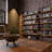 60" X 9.25" Pipe Bookcase, Industrial Book Shelves For Living Room & Office, 1.5" Thick Wooden Shelves For Home Organization, Rustic Decor, 5 Tier, Burnt