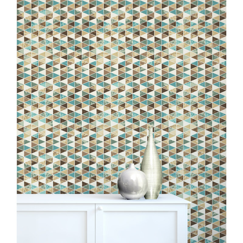 Luizmar Peel & Stick Geometric Tile, 24" W x 48" L