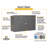 Select Steel Storage Shed Steel Storage Shed, 10X4, Charcoal-67124469