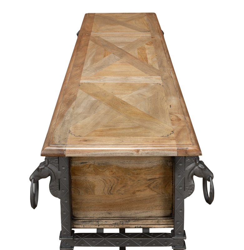 62'' W Solid Wood Console Table