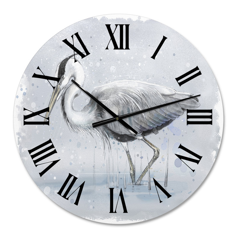 Horloge murale grise, Petit