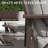 70" 3-Seat All-Weather Metal Patio Sofa with Gray Cushions, Khaki Frame-2121090568