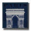 «Blueprint Arc De Triomphe» par Sue Schlabach, art mural sur toile, 18 po x 18 po-1404180799