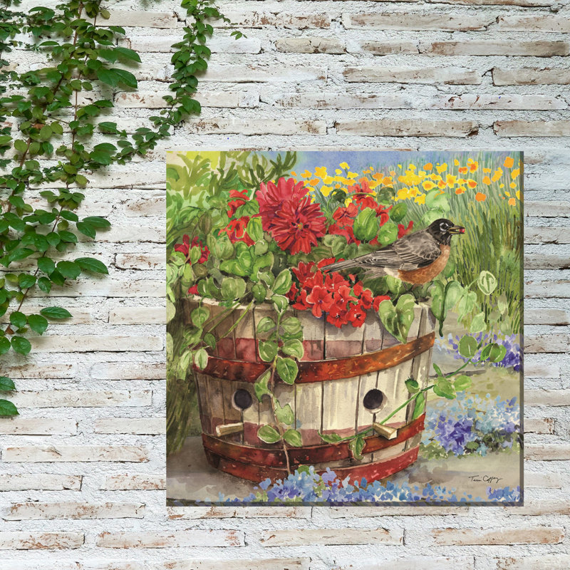 Art mural sur toile Deeba Robin Nest