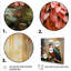 Faucon bleu et rose dans un arbre tropical III - art mural animal faucon-1879343701-1879343696