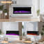 Ivy Bronx Black Electric Fireplace-1349161698