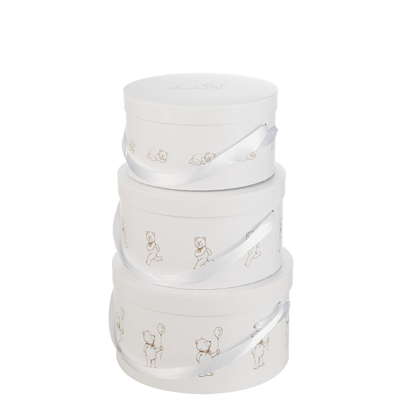 3 Piece Cardboard/Paper Decorative Box Set