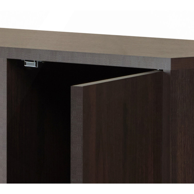 Armoire à vin 2 portes avec porte-verres à vin