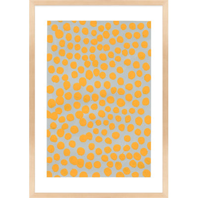 Saffron On Gray by Michela Sorrentino