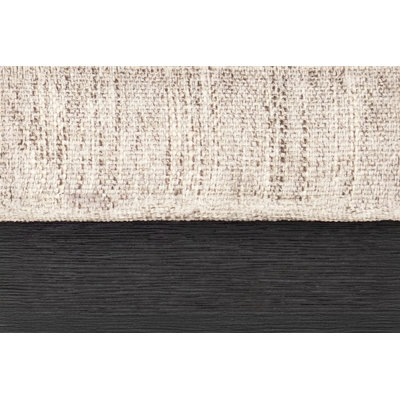 Ensemble de coussins rembourrés de 2 chaises hautes gris anthracite à hauteur de comptoir contemporaines