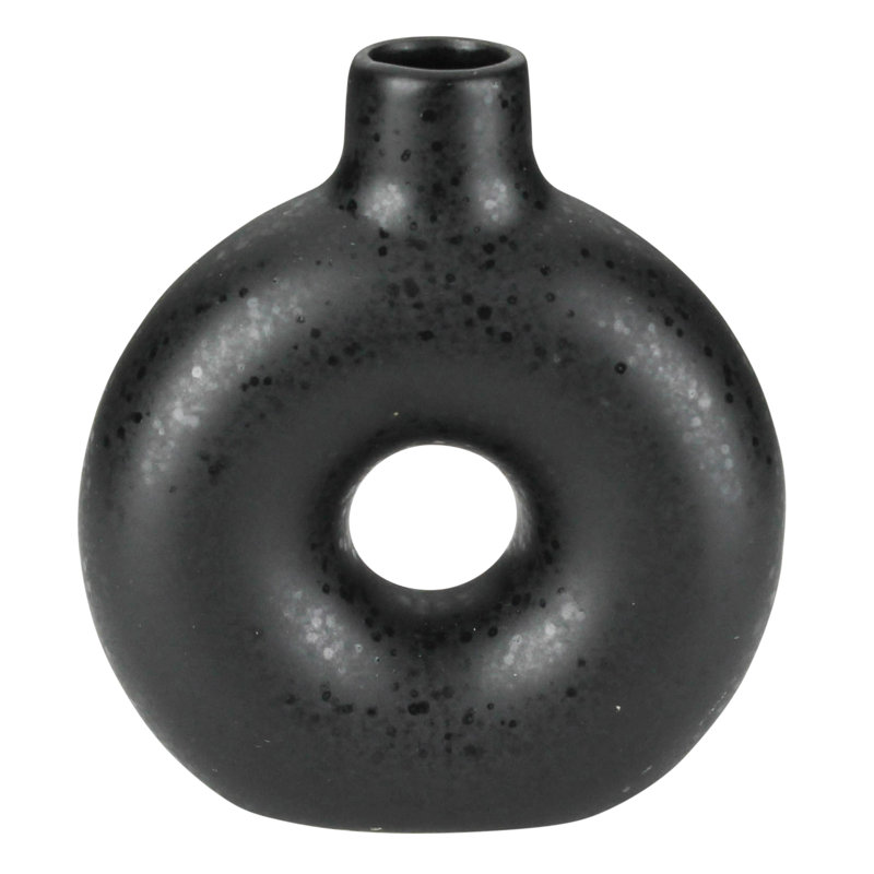 Vase Evyanna, Noir