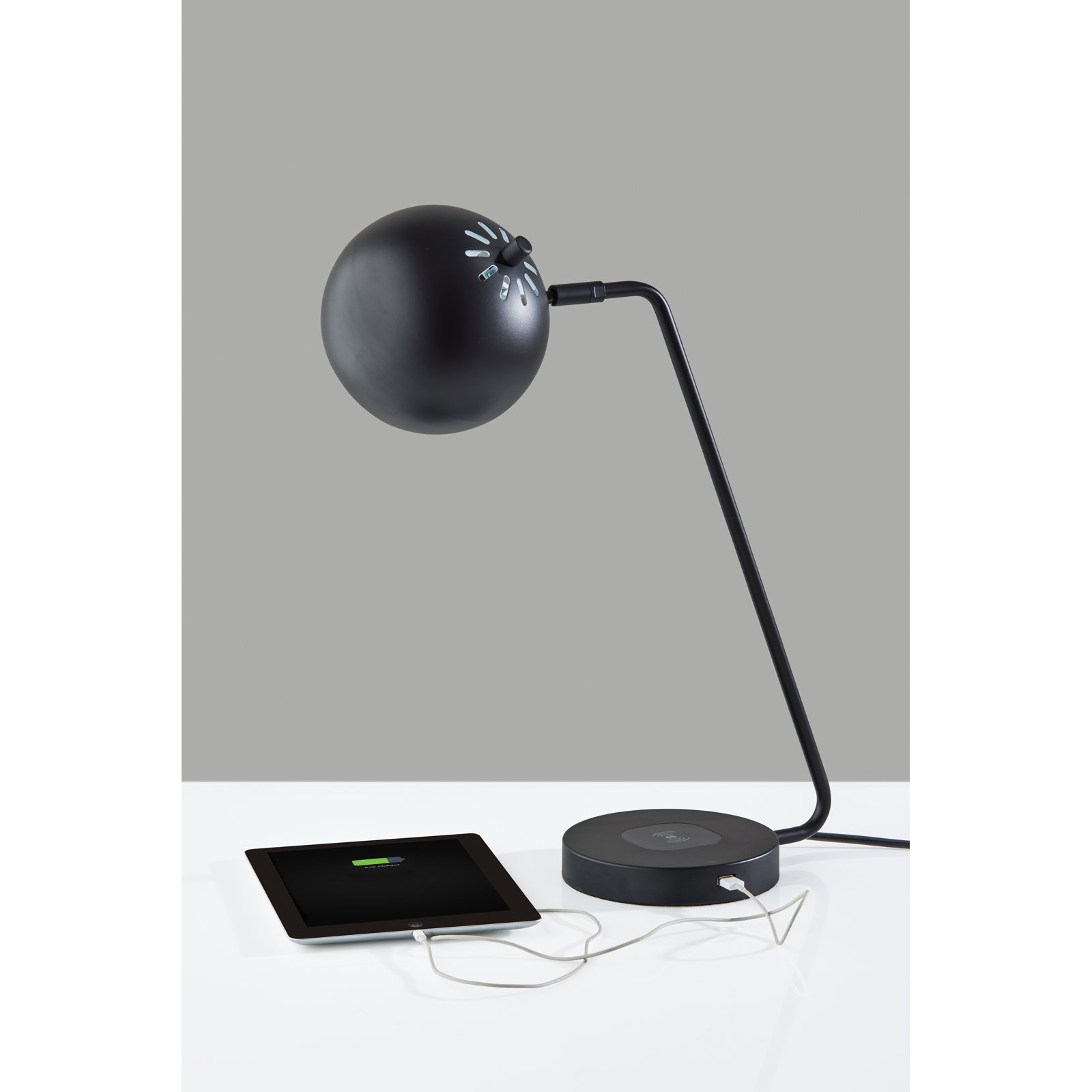 Everdeen Metal USB Architect Lamp Lamp