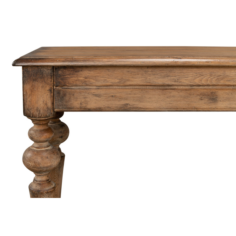 Hudson 73'' W Solid Wood Console Table, Brown