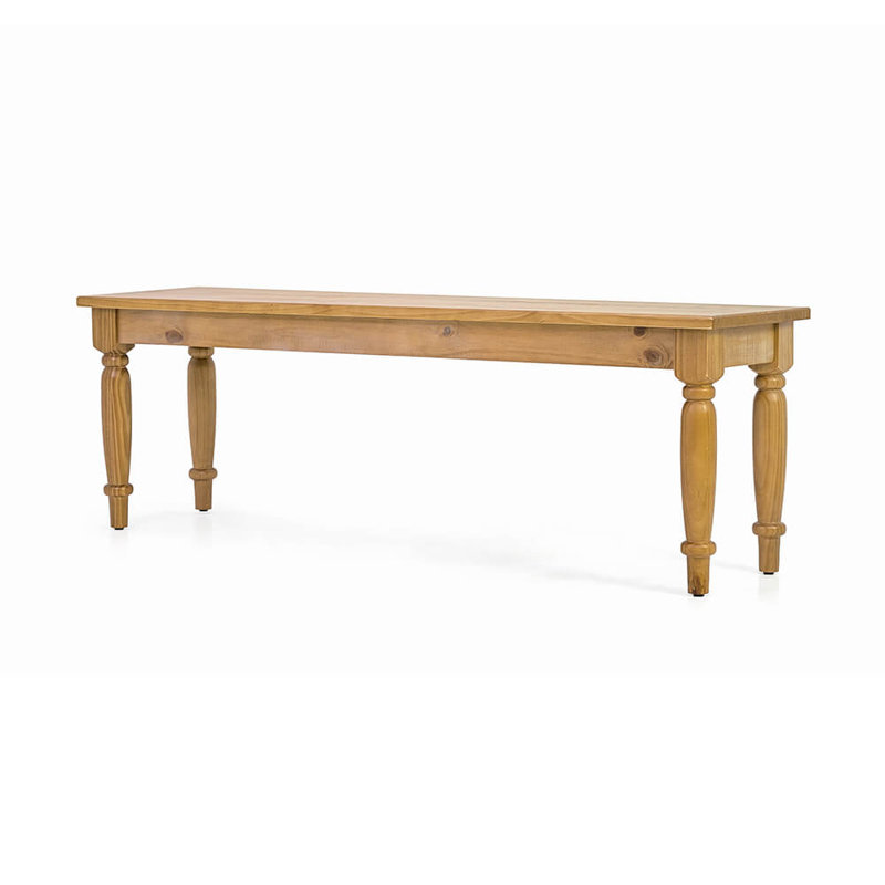 Banc en bois massif Molinaro