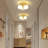 3-light Glass Flush Mount Lights-592787645