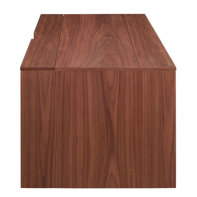 Wonder Wall 2.0 Solid Wood Desk, Walnut