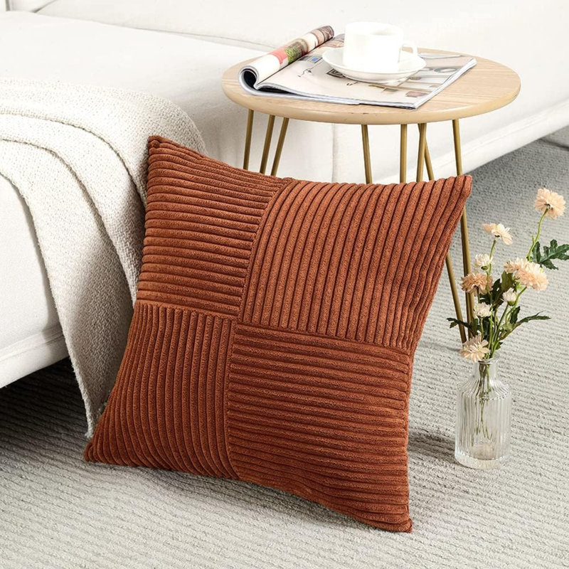 Chenille Reversible Pillow Cover