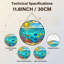 Vitrail de vitrail H 12 "Ocean Life-2132251041