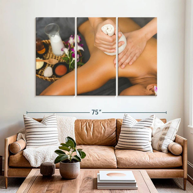 Kerrick Relaxing Thai Massage Spa, 42" H x 65" W