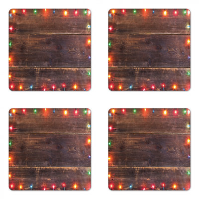 Square 4 Piece Coaster Set