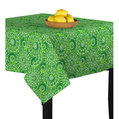 Arja Geometric Square St. Patrick's Day Tablecloth
