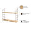 Brescia 2 Piece Accent Shelf-2049467792
