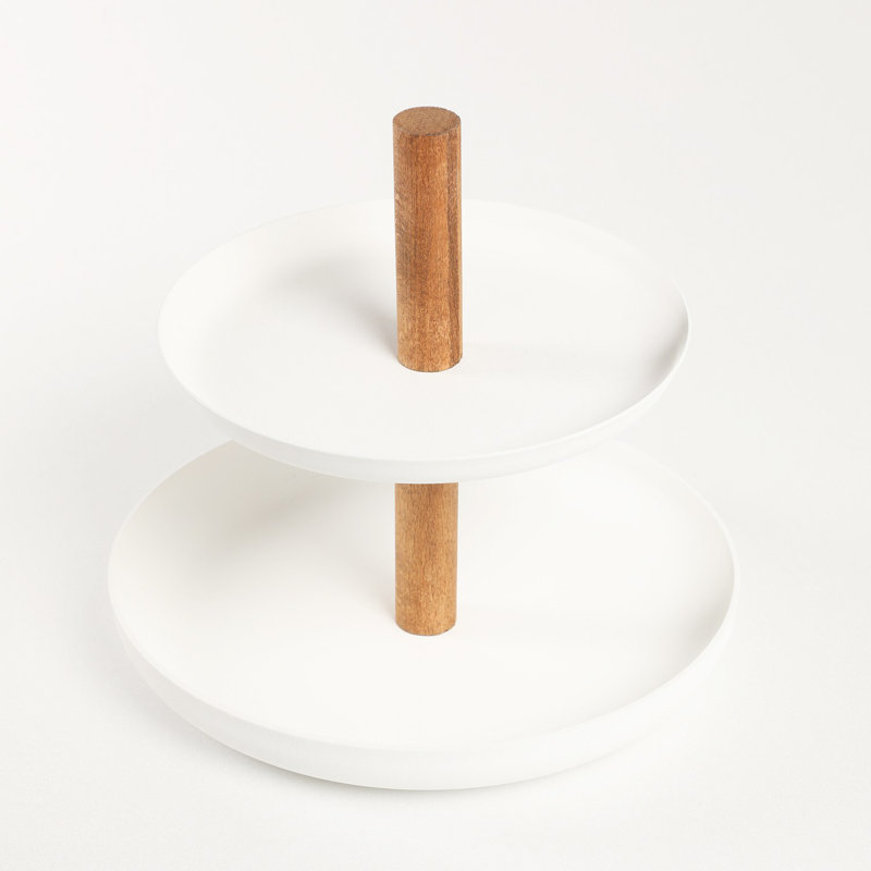 17 Stories Saavan Serving Dish, White