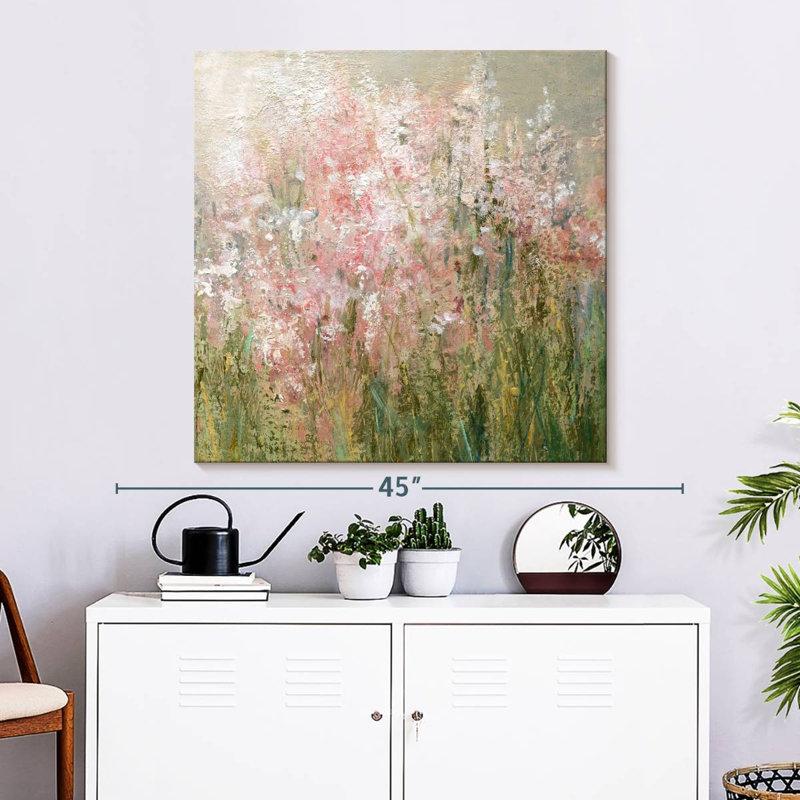 Wild Garden, 33" H x 33" W