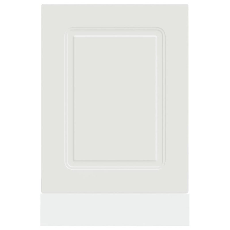 Dishwasher Panel Kalmar Artisan Oak 1.5X67 Cm Engineered Wood, White, 67cm H x 45cm W x 1.5cm D
