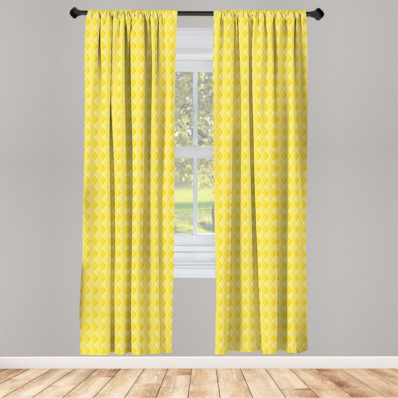 Semi Sheer Sliding Panel Pair, 28" x 84"