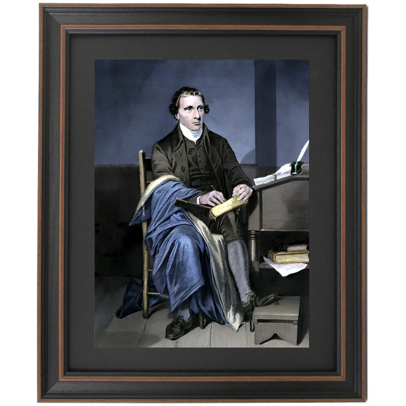 Patrick Henry By Alonzo Chappel, 24" H x 19" W