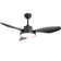 47" 3 ABS Blade Modern Classic Ceiling Fan Light With Three-Tone Lighting, Remote Control Adjustment, And Timing Function