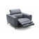 Gonsalez Leather Power Recliner