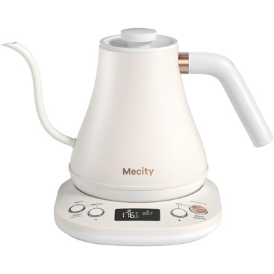 Electric Gooseneck Kettle With Keep Warm Function & LCD Display