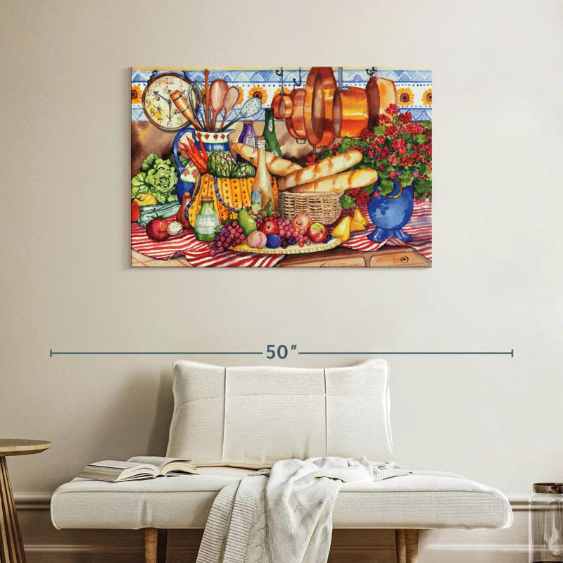 Cuisine française Yarlin, H 26 po x l 39 po