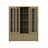74"H Pantry Cabinet With 4 Sliding Glass Doors & 2 Drawers