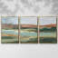 Autumn River Crossing I, reproduction sur toile 3 pièces-2042635955-2042635960