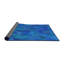 Tapis bleu/turquoise à motifs-1749586456