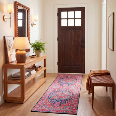 Tapis oriental bleu marine / rouge Iorgo