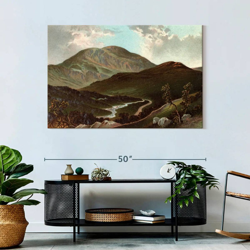 Ravi Vintage Mountain, 32" H x 48" W